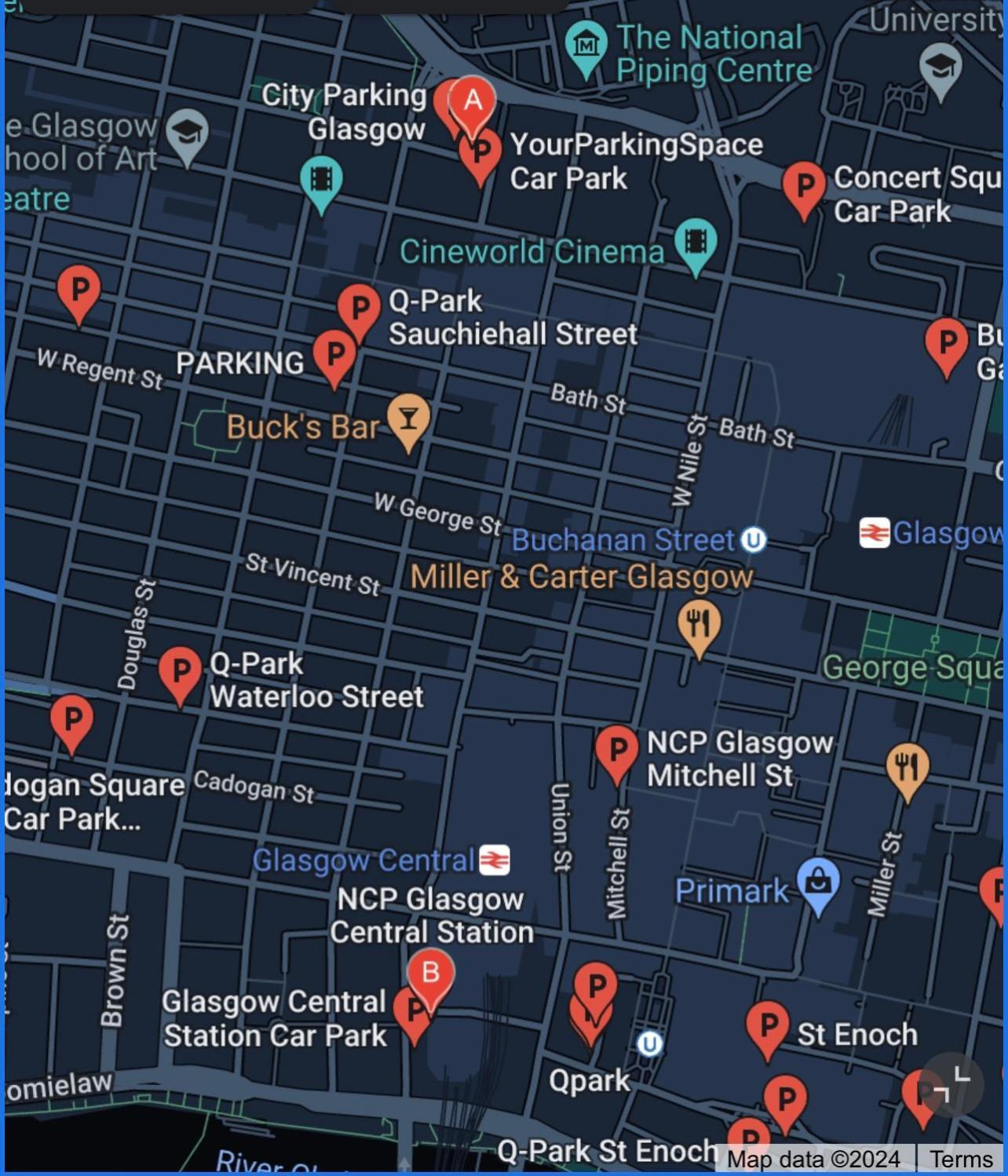 גלאזגו Sauchiehall Street Apartment מראה חיצוני תמונה
