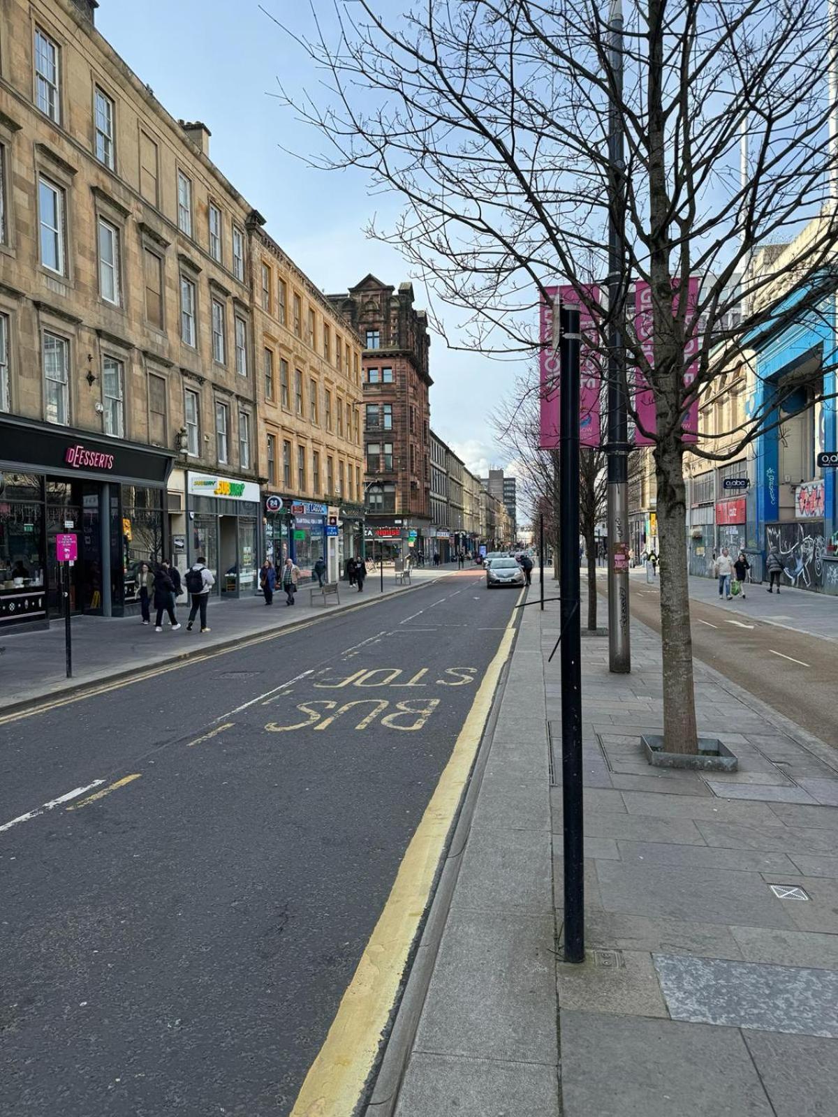 גלאזגו Sauchiehall Street Apartment מראה חיצוני תמונה